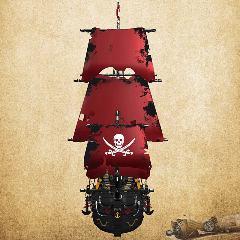 Piratenschiff aus dem 18. Jahrhundert | 3138 Stück