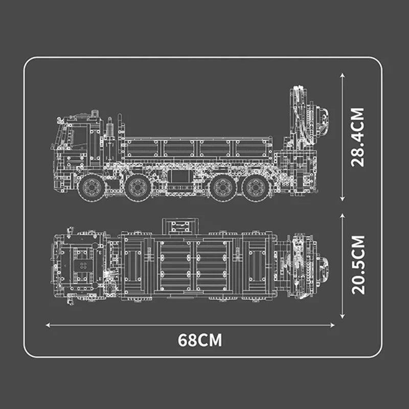 Ferngesteuerter Kranwagen | 4012 Stück