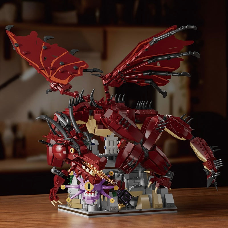 Roter Drache | 1858 Stück