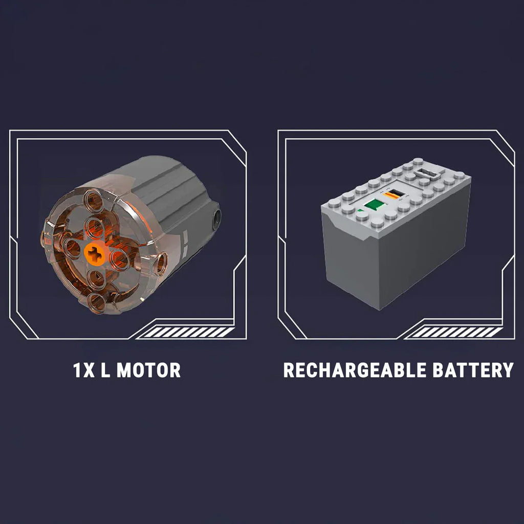 Motorisierter Flat-6-Motor | 2376 Stück