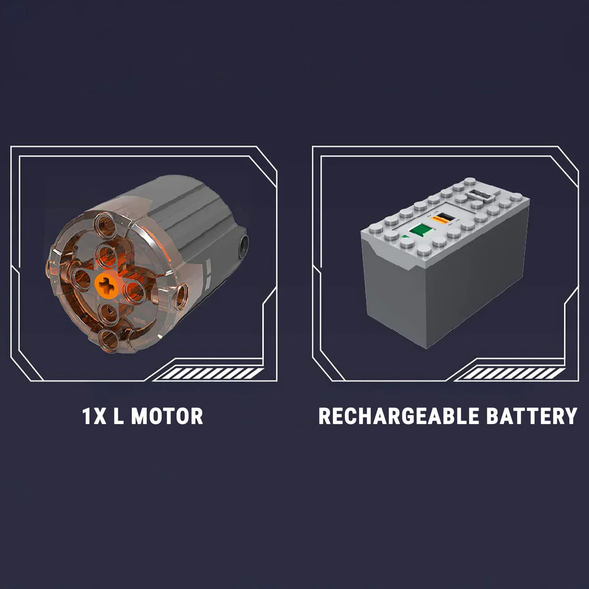 Motorisierter Flat-6-Motor | 2376 Stück