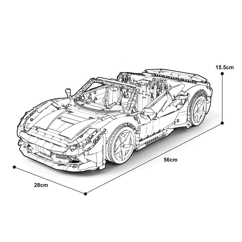 Der ultimative F8 Spider | 3780 Stück