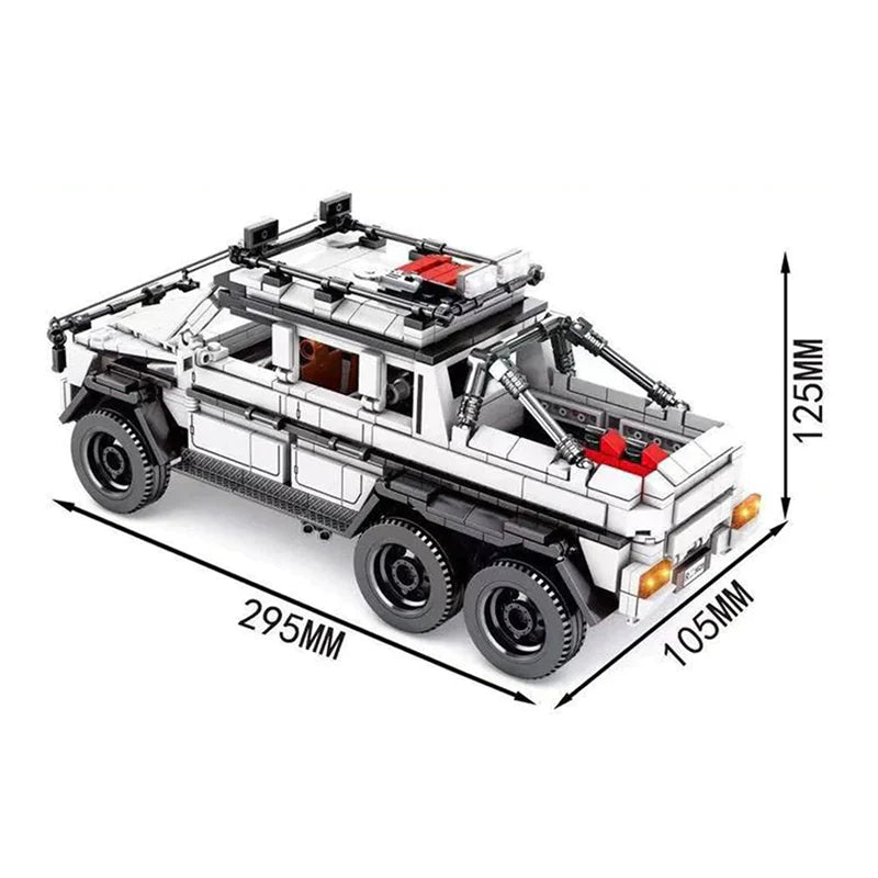 6x6 Deutscher Offroader | 858 Stück