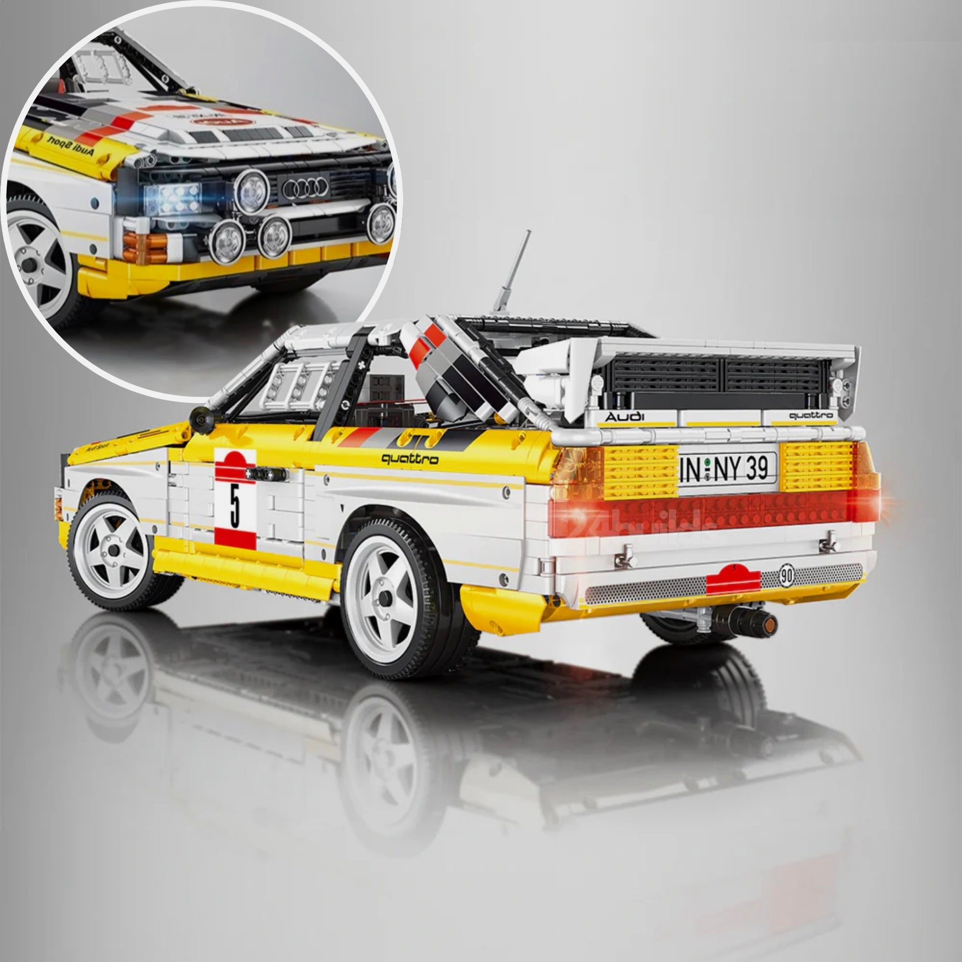 Audi Rallye Quattro Gruppe B 1984 | 3886 Stück