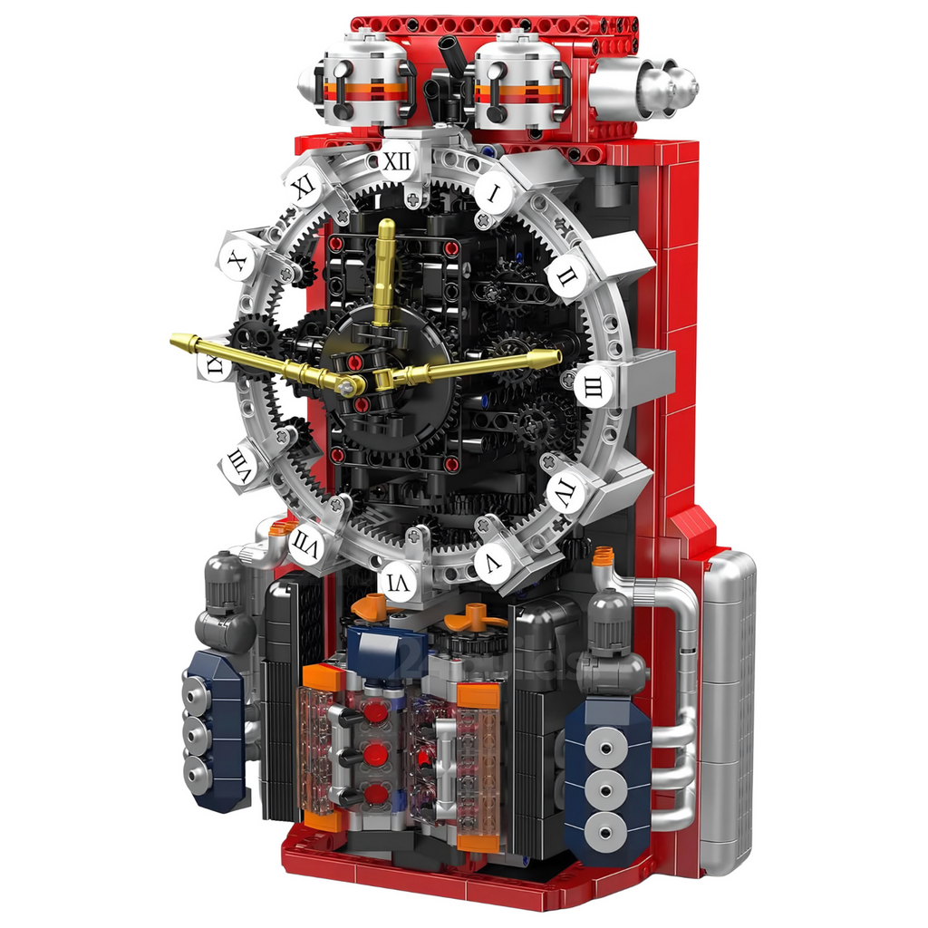 Motorisierte mechanische Cyberpunk-Uhr | 1602 Stück