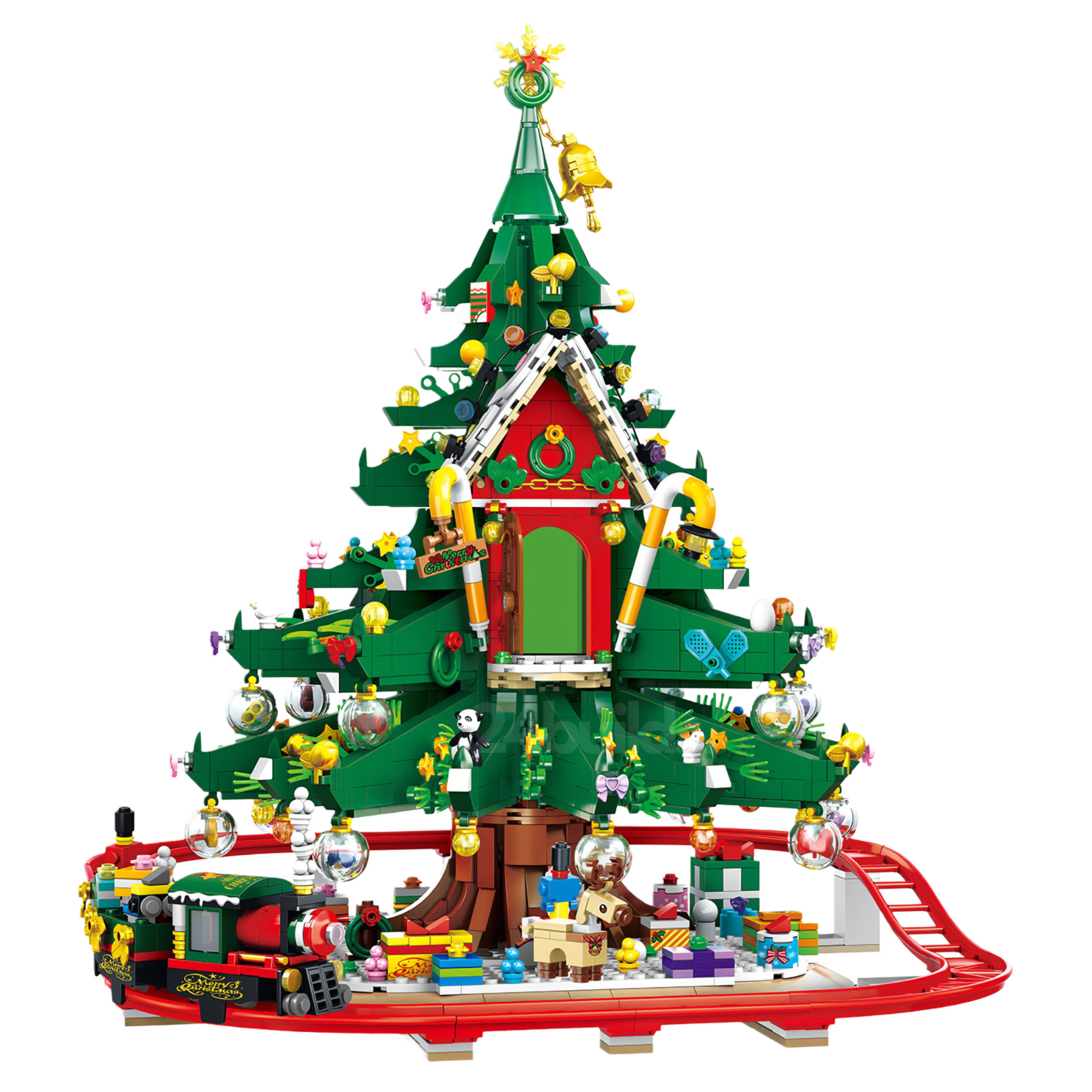Limited Edition Weihnachtsbaum-Achterbahn | 2102 Stück