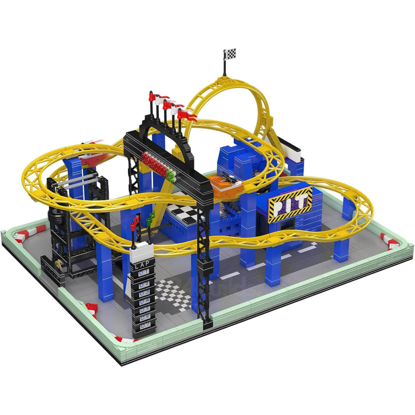 Motorisierte Achterbahn | 1708 Stück