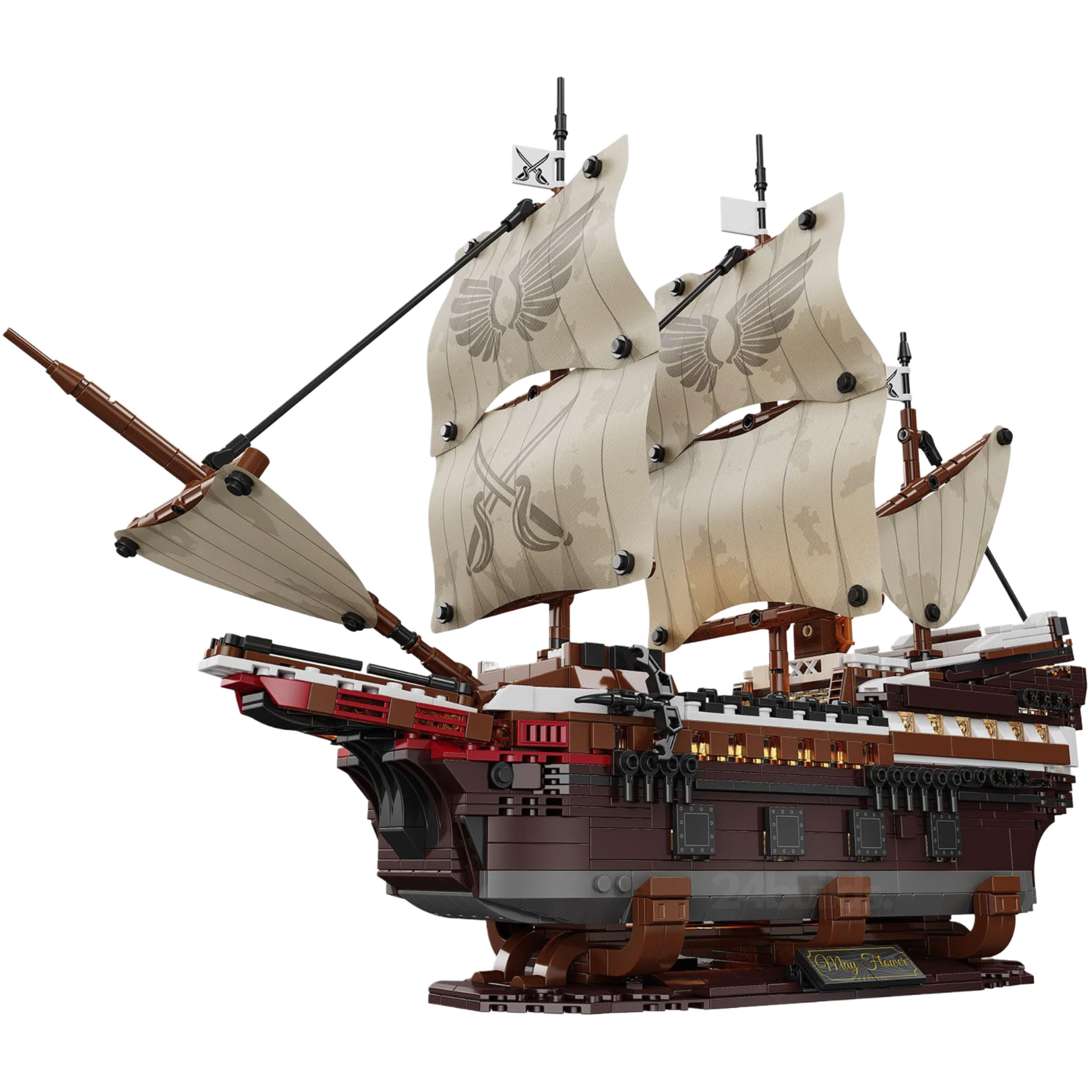 Mayflower Piratenschiff | 2076 Stück