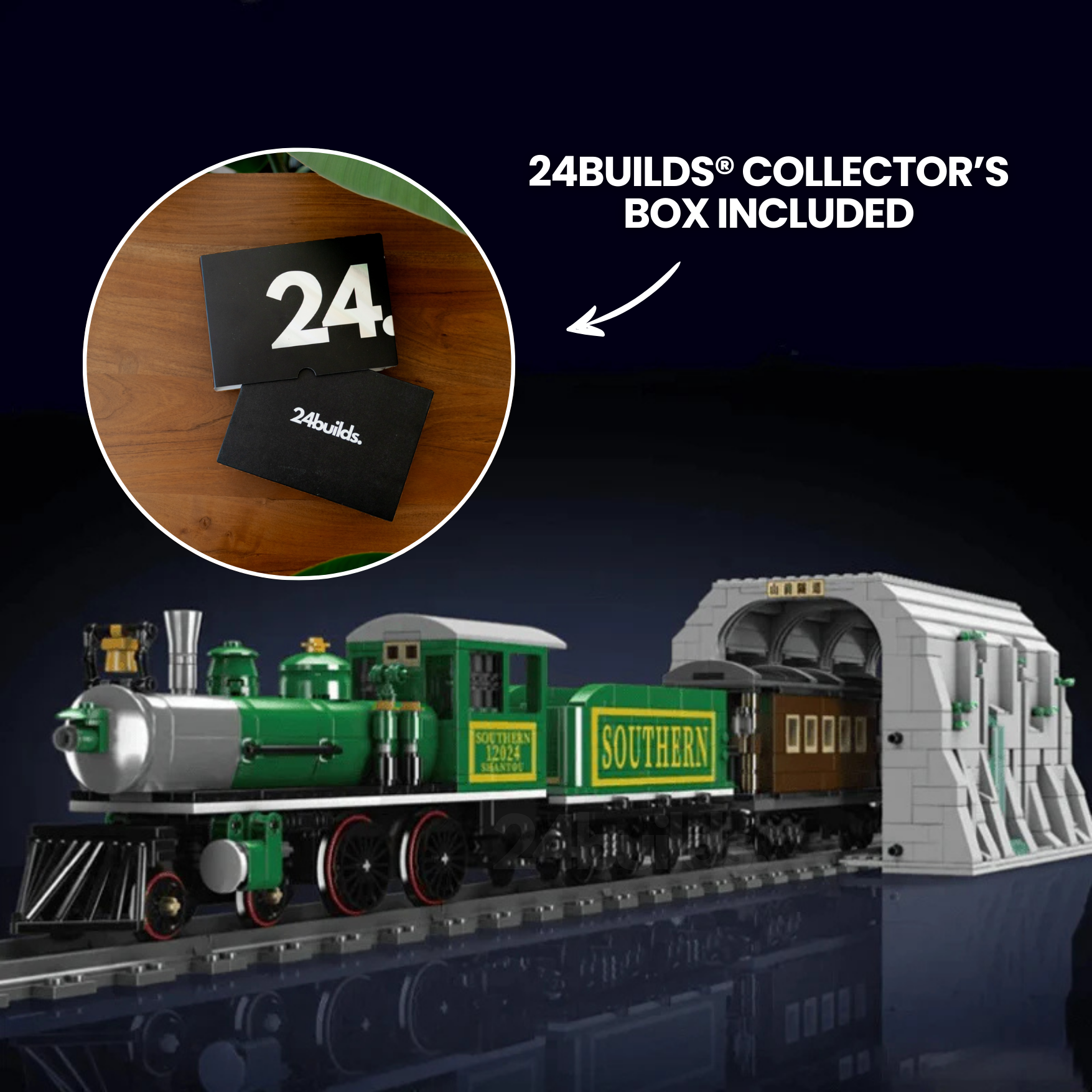 Ferngesteuerte Süddampflokomotive | 1214 Stück
