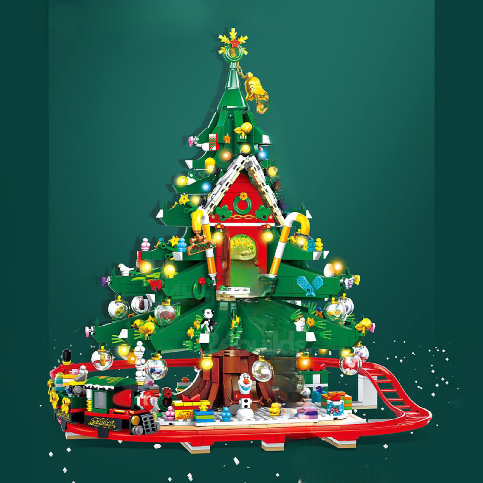 Limited Edition Weihnachtsbaum-Achterbahn | 2102 Stück