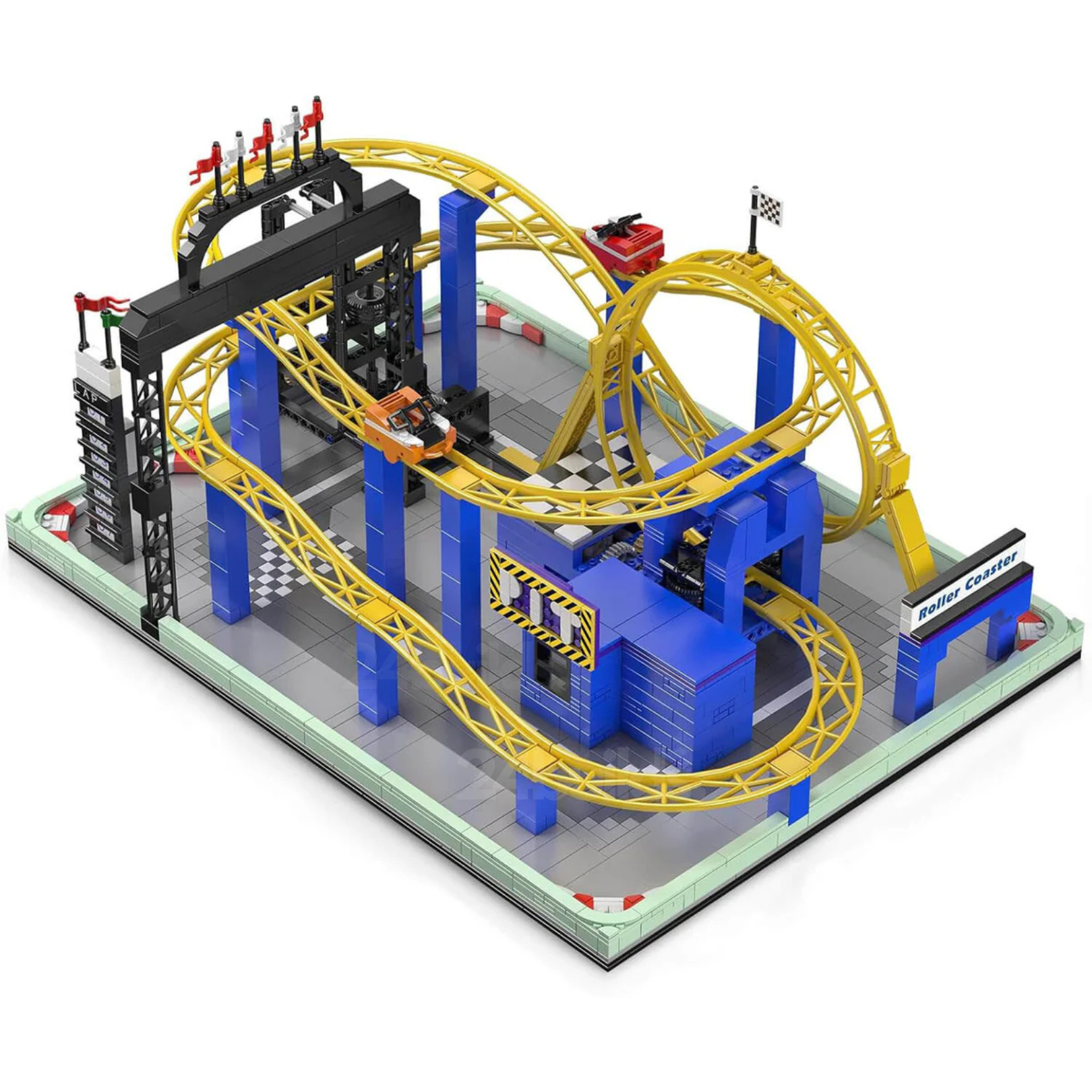 Motorisierte Achterbahn | 1708 Stück
