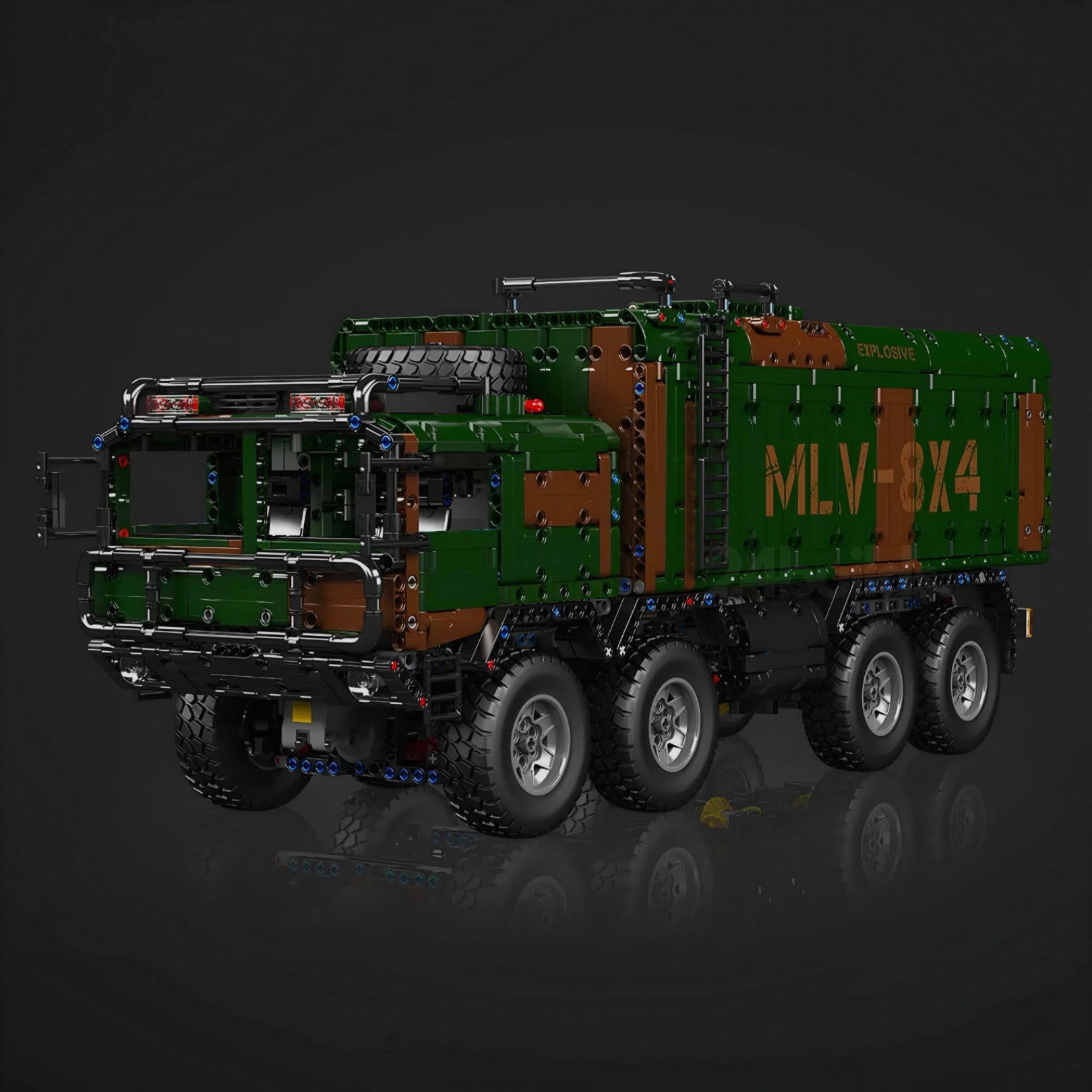 Ferngesteuerter Raketenwerfer-LKW | 3594 Stück