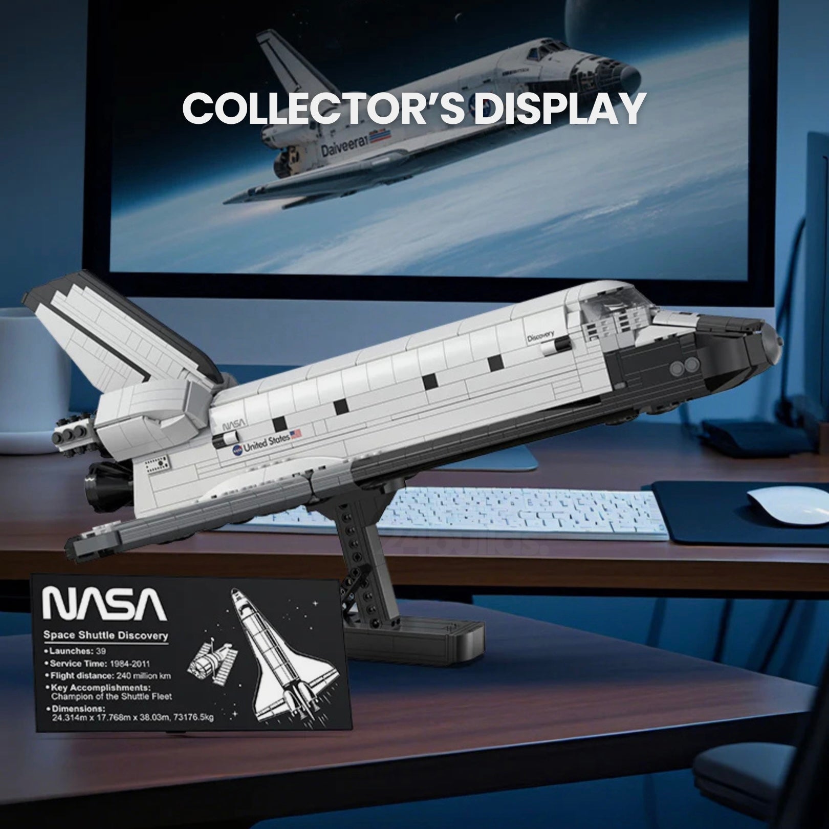 NASA Space Shuttle Discovery | 1826 Stück