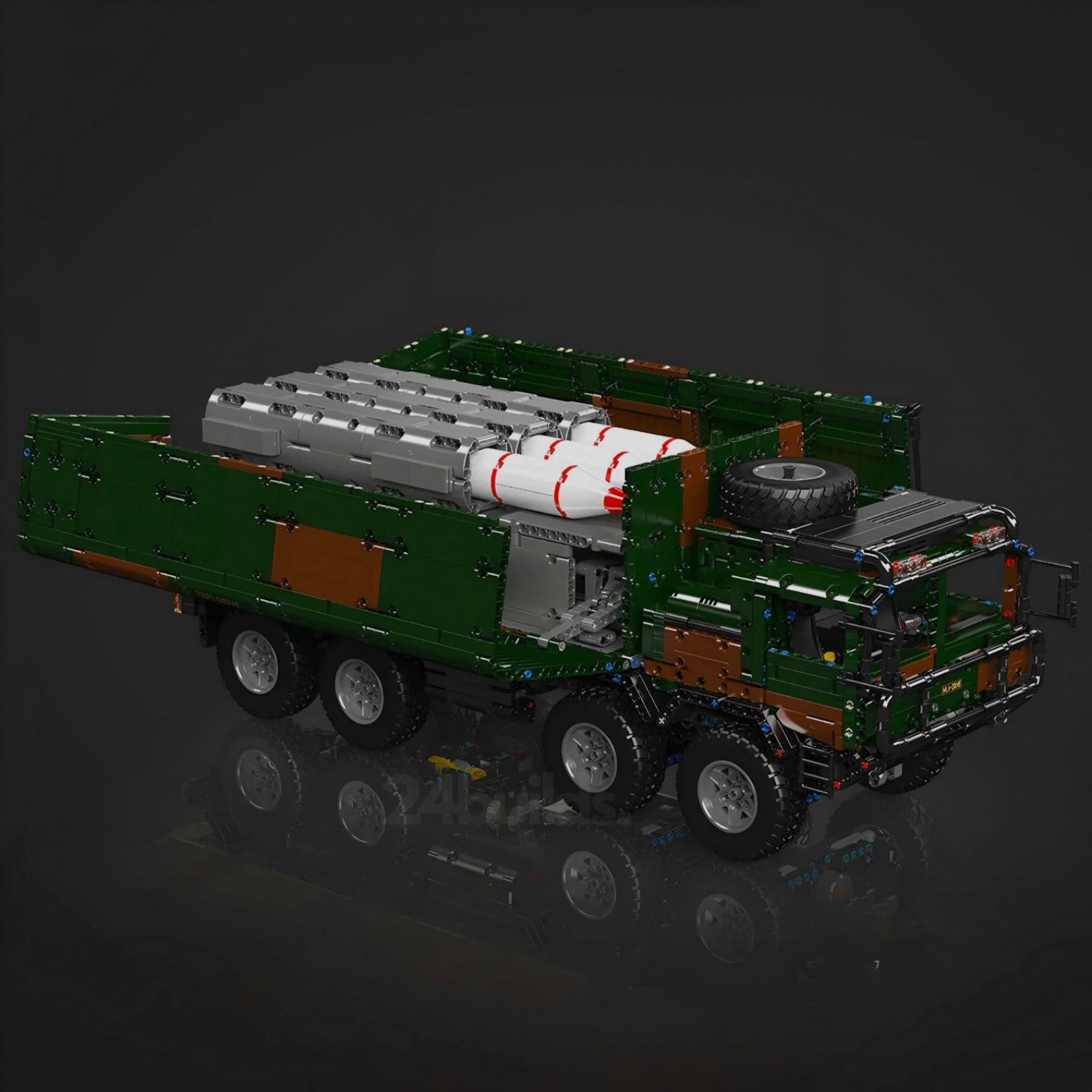 Ferngesteuerter Raketenwerfer-LKW | 3594 Stück
