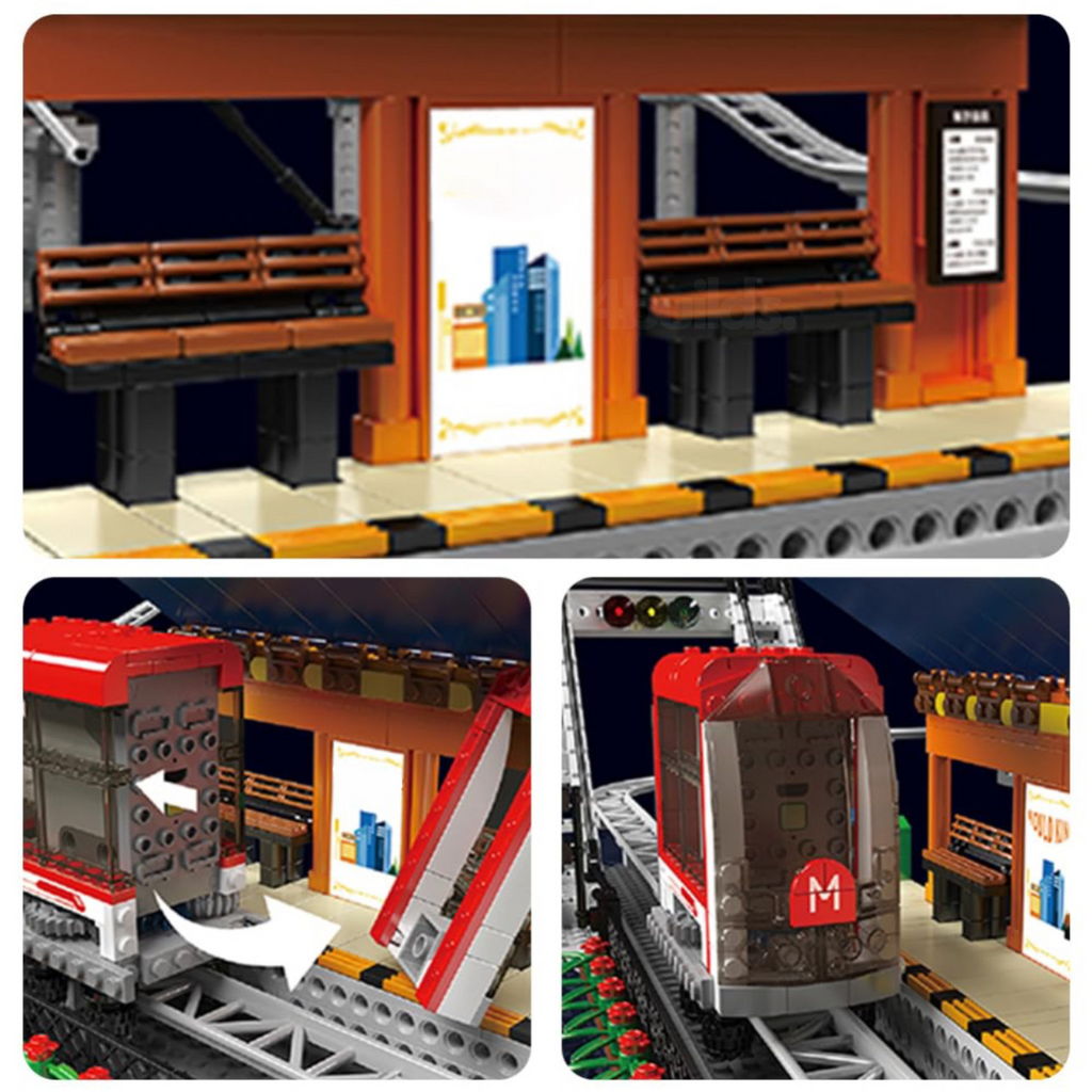 Motorisierte Einschienenbahn | 1488 Stück
