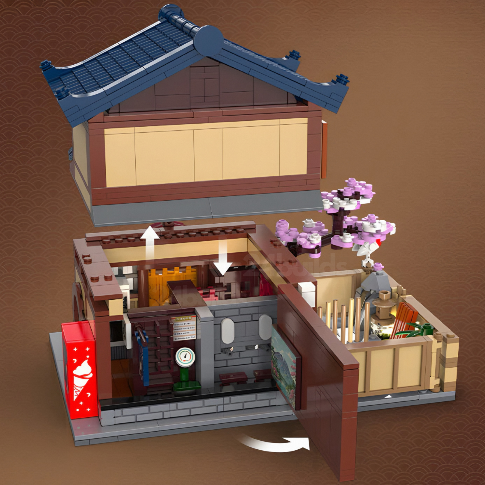 Japanisches Sento | 1250 Stück