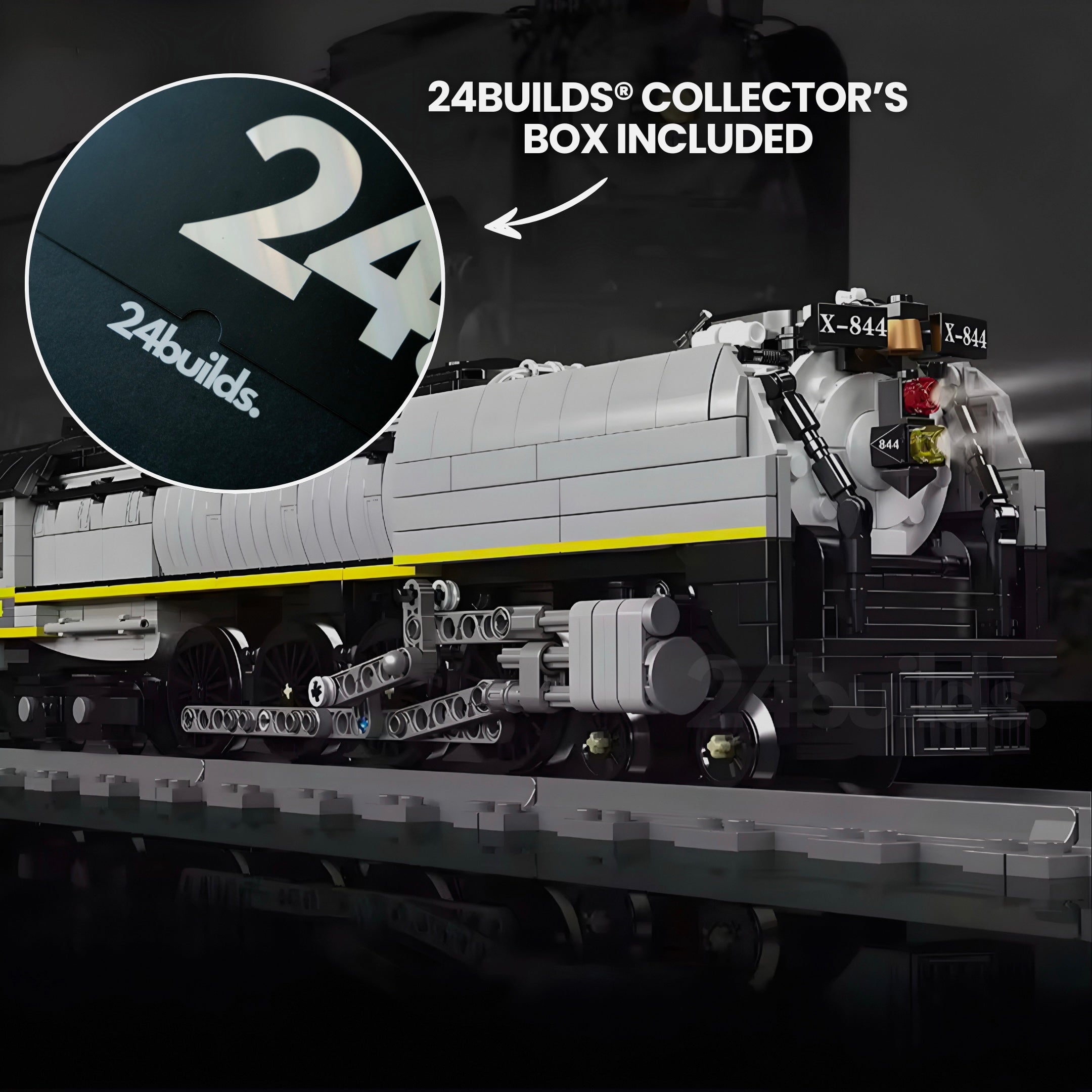 Lokomotive Union Pacific 844 | 3358 Stück