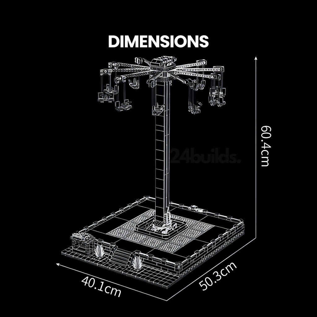 Motorisiertes Schaukelkarussell | 1580 Stück