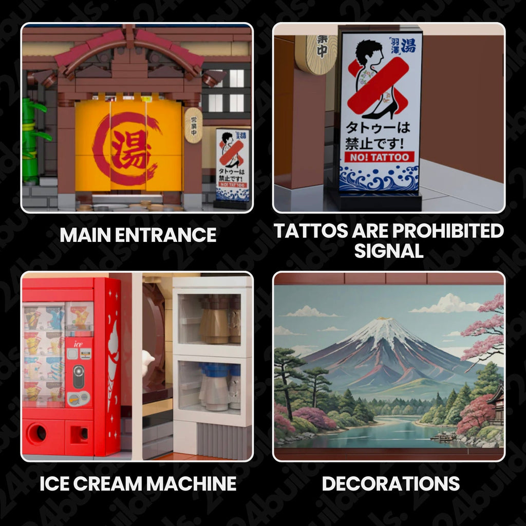 Japanisches Sento | 1250 Stück