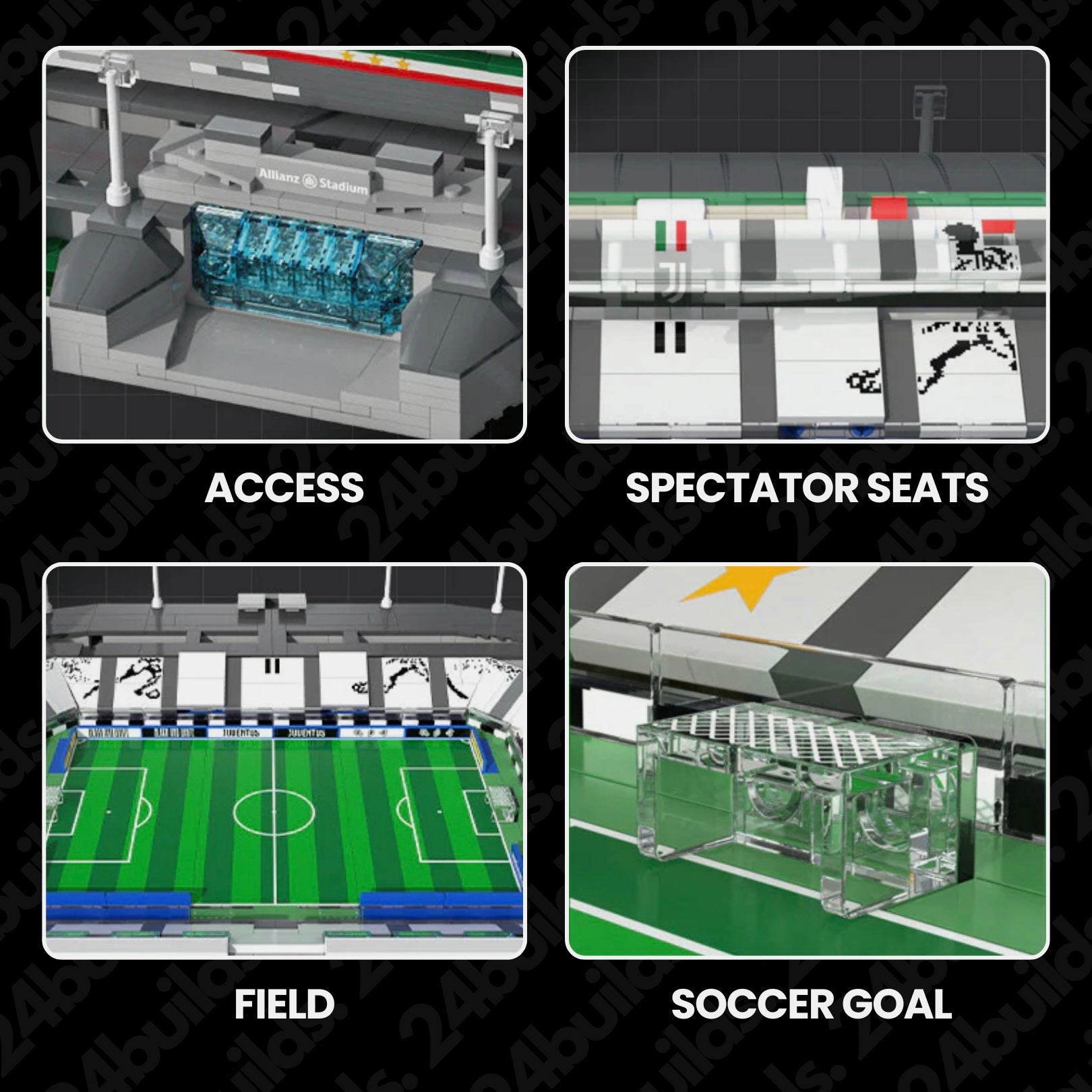 Das offizielle Juventus Allianz Stadion | 3638 Stück
