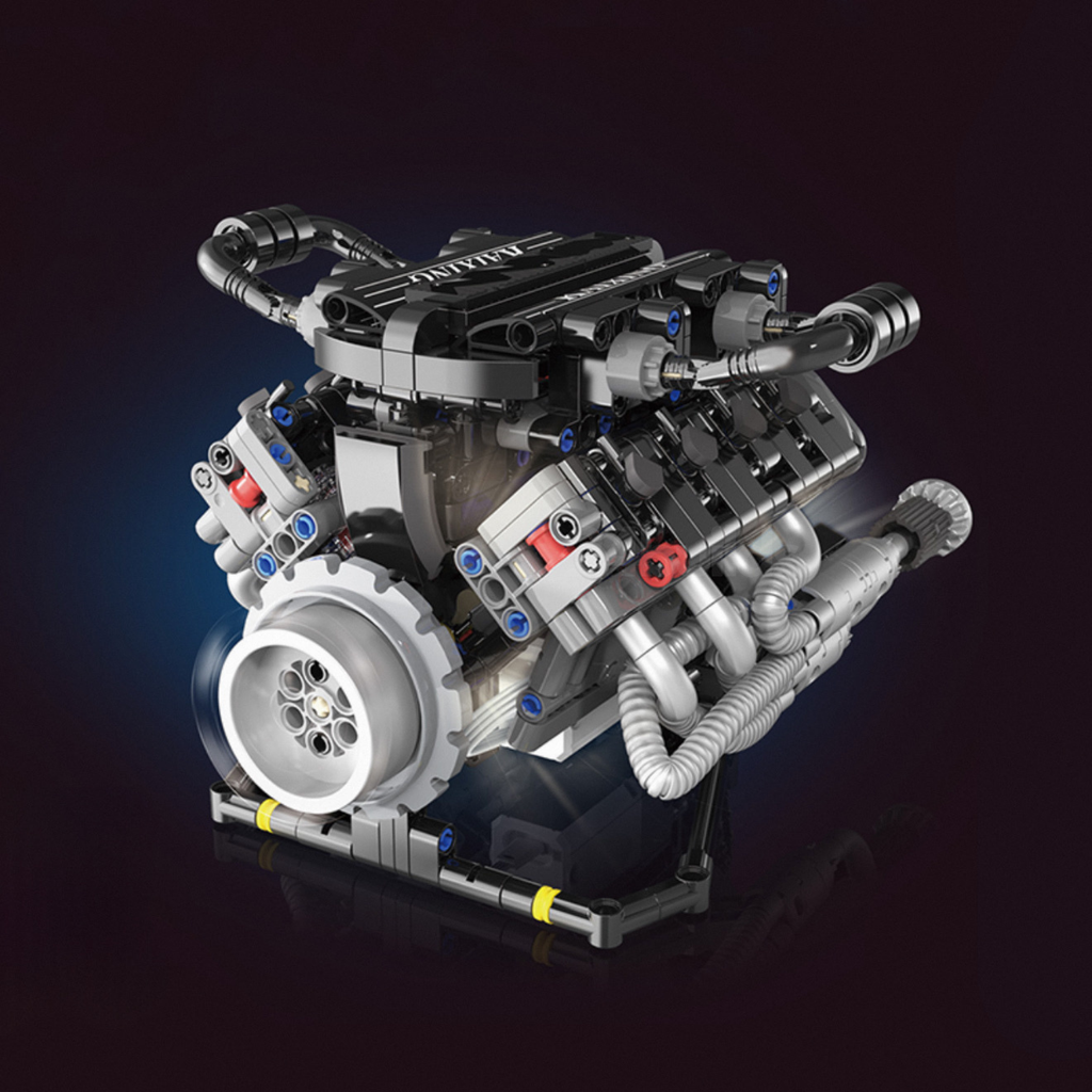 Motorisierter V8-Motor | 716 Stück