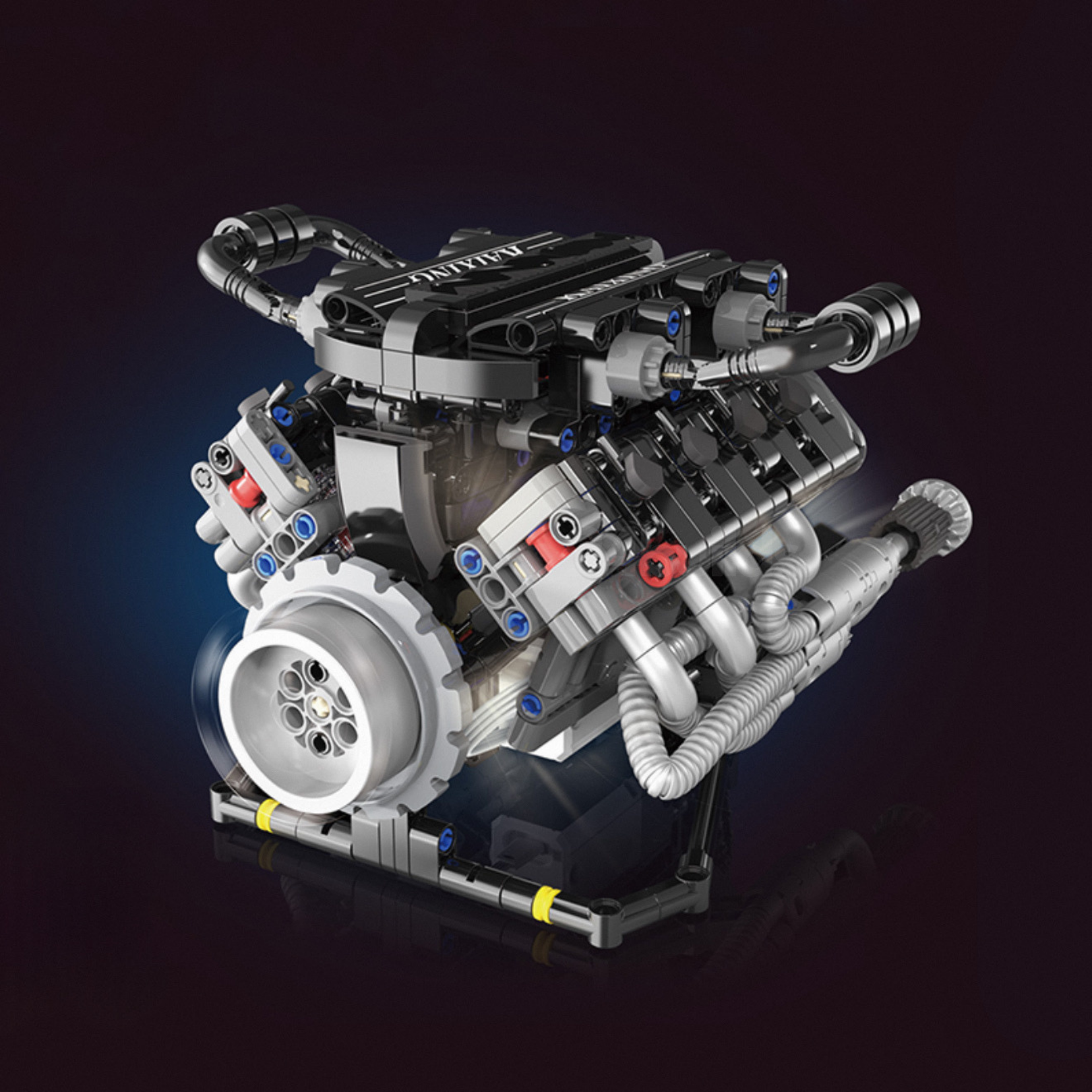 Motorisierter V8-Motor | 716 Stück