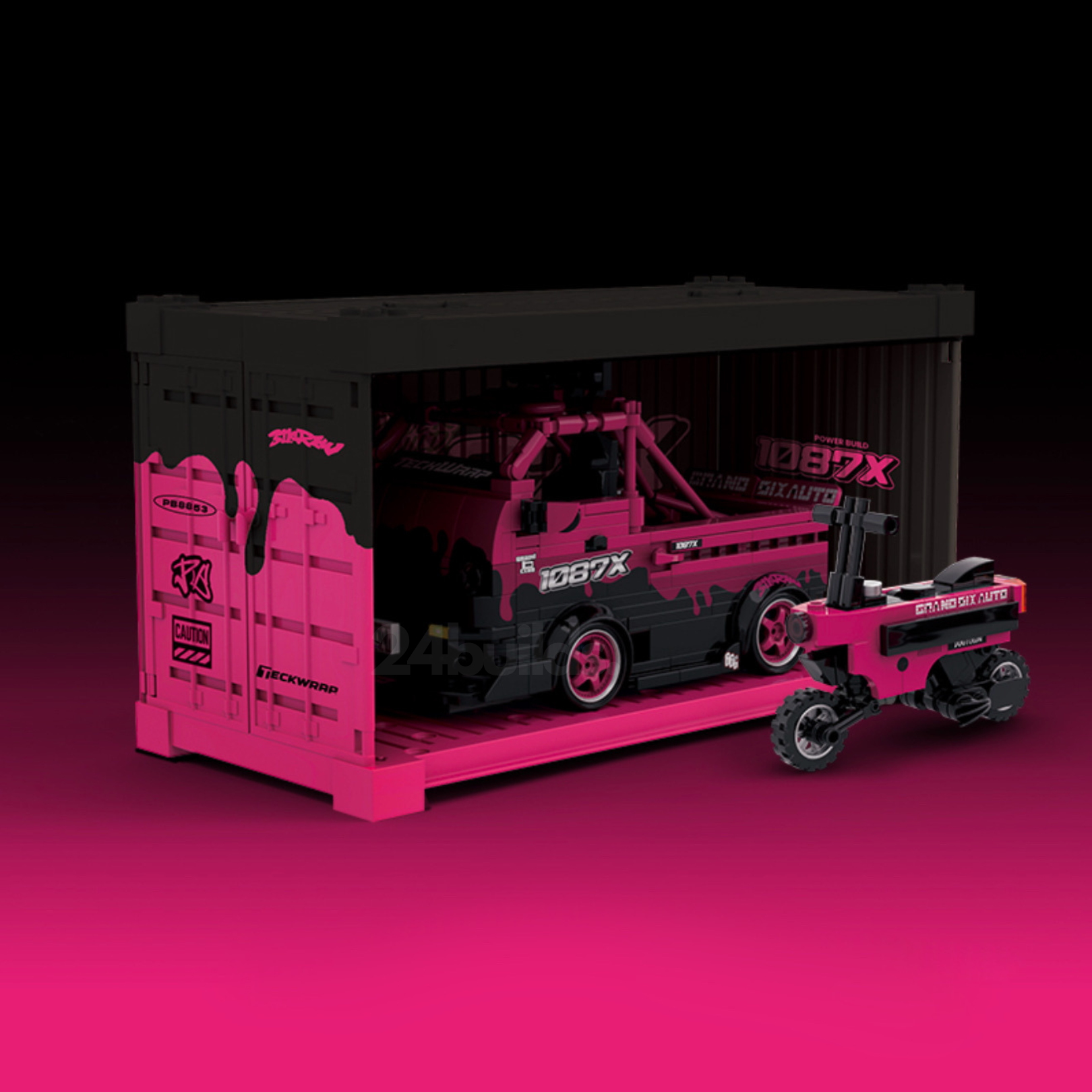 1087x Drift Team Reparaturtruck | 472 Stück