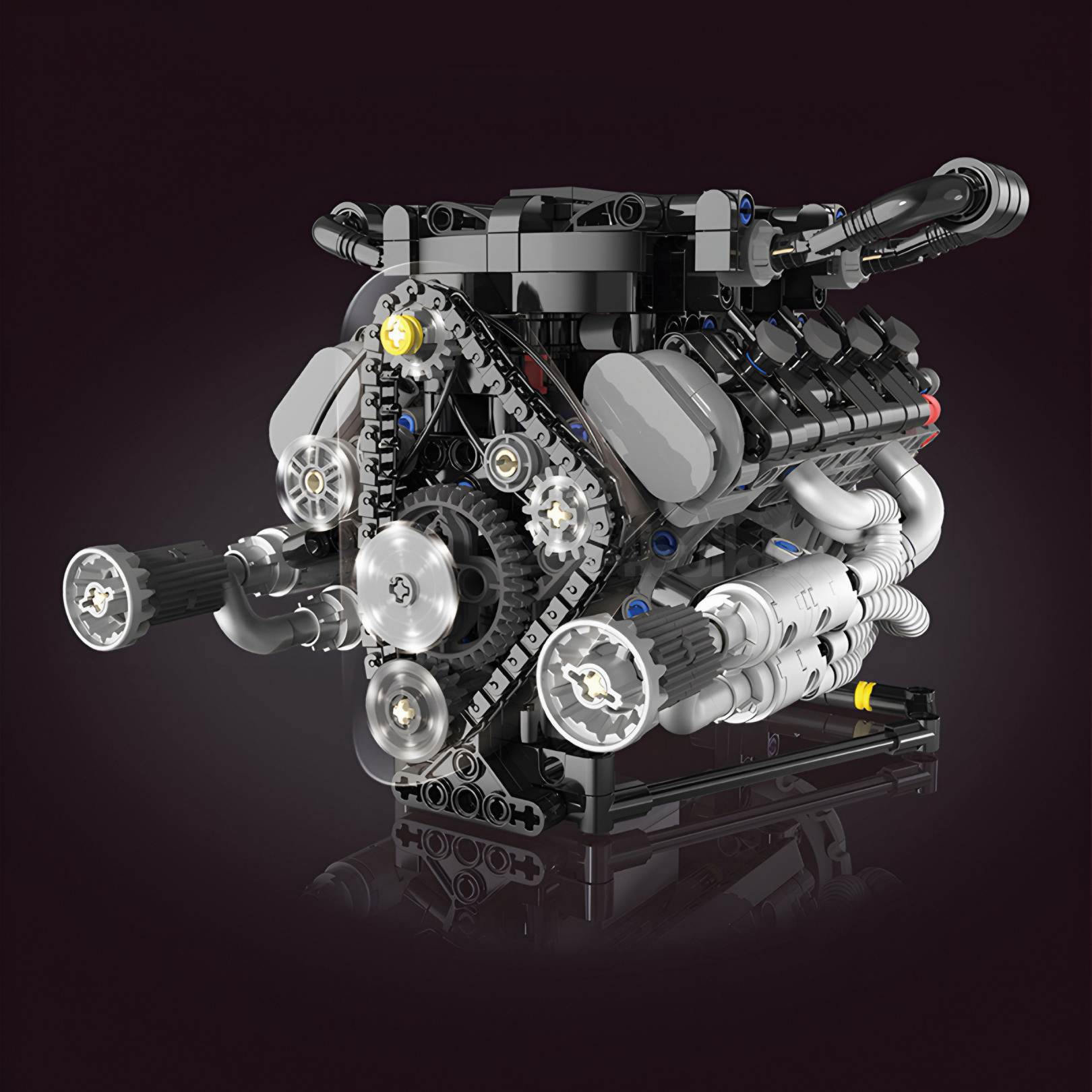 Motorisierter V8-Motor | 716 Stück