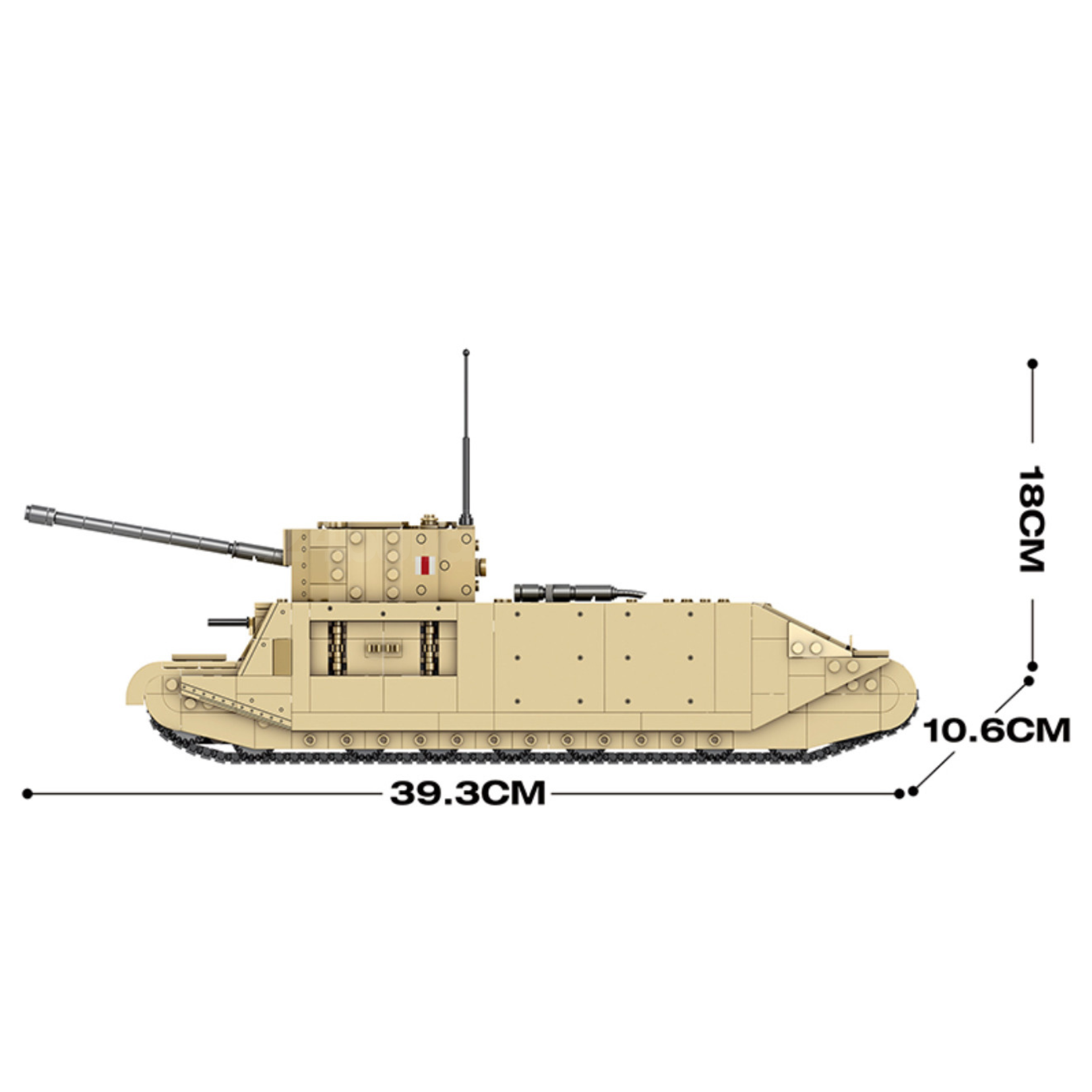 TOG II Behemoth-Panzer | 1426 Stück