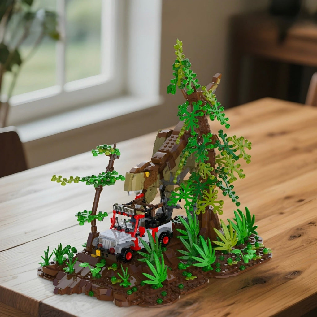 T-Rex vs. Offroader | 1556 Stück