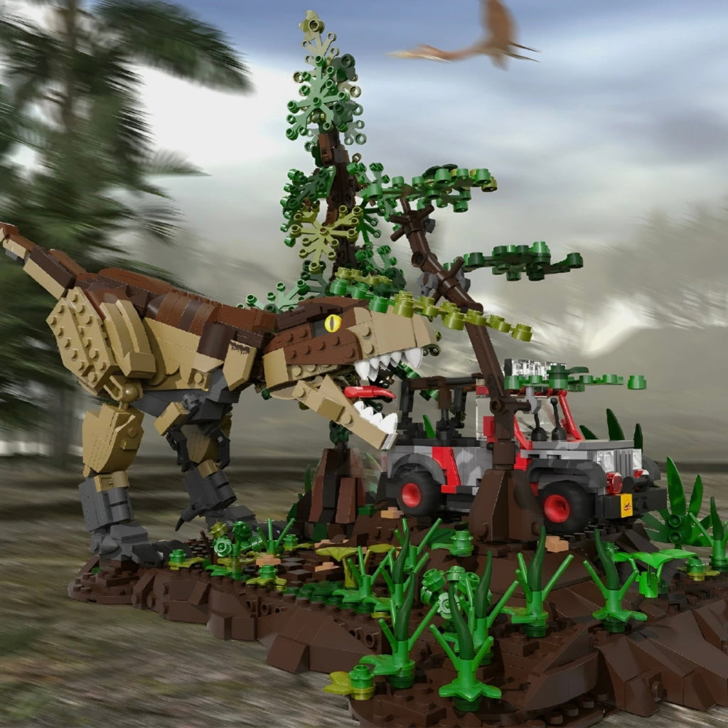 T-Rex vs. Offroader | 1556 Stück