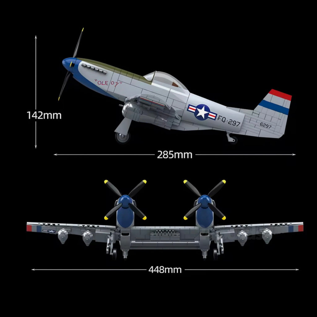 Nordamerikanischer F-82 Twin Mustang | 1108 Stück