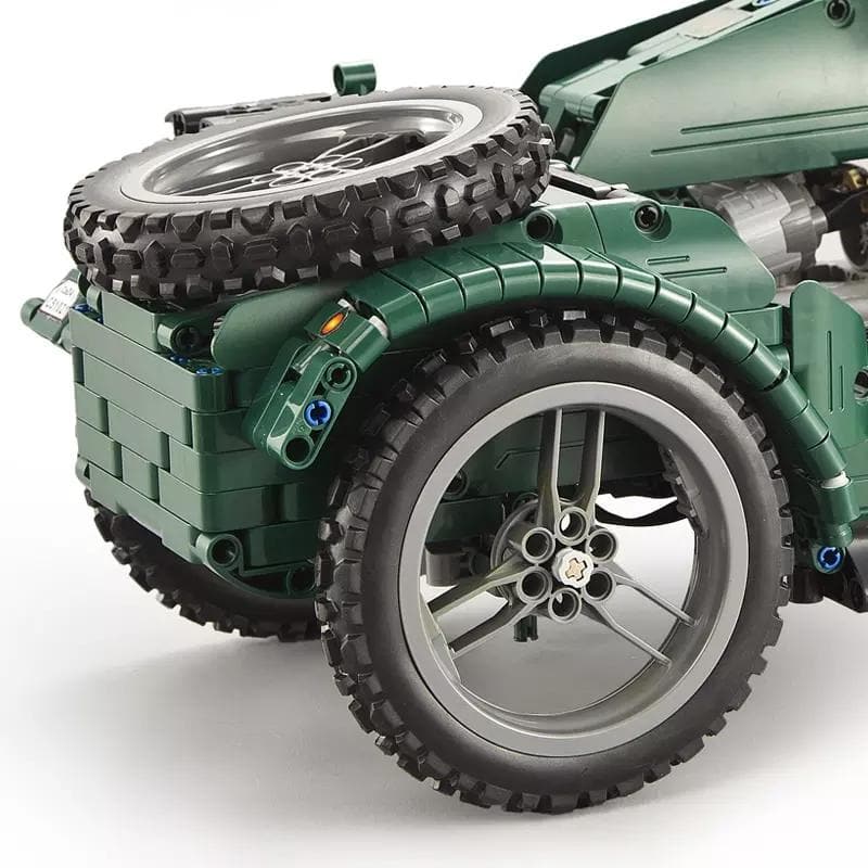 Ferngesteuertes Beiwagen-Motorrad | 629 Stück