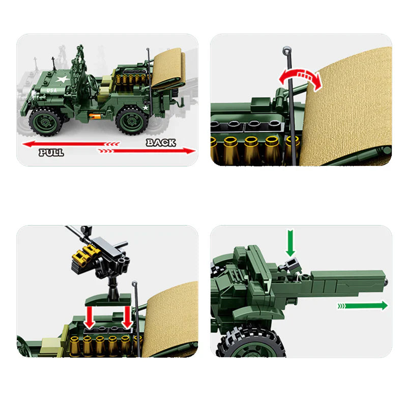Jeep der US-Armee | 807 Stück