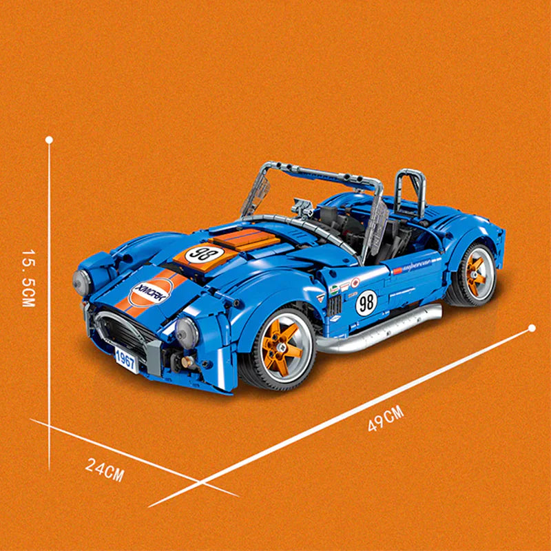 Zugeschlagenes amerikanisches Muscle-Car | 1817 Stück